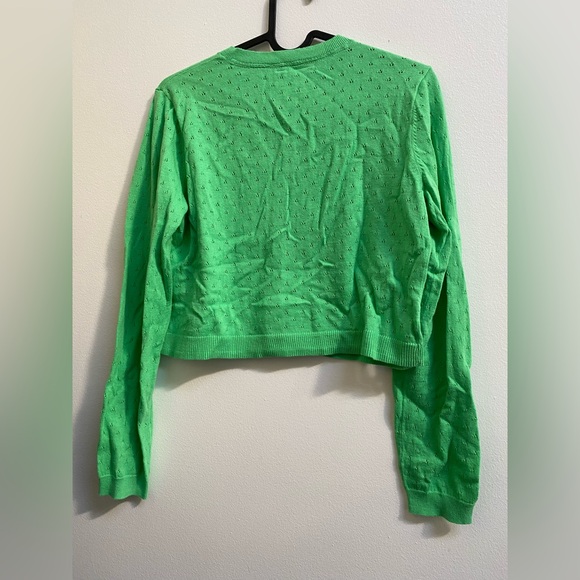 Gap Kids Pointelle Knit Cotton Cardigan XXL - Picture 5 of 5